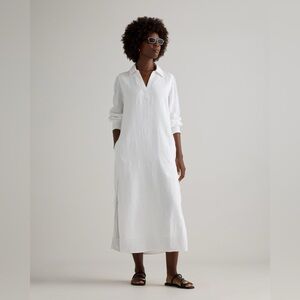 MADE WITH LOVE | cotton gauze dress | size large